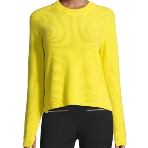 rag and bone yellow sweater